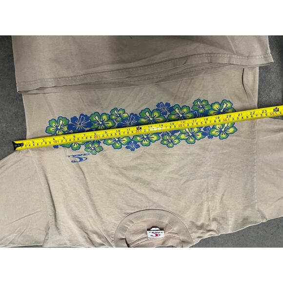 O'Neill Shirt Mens Large Modern Fit Floral Graphic Logo Surf Tee T-Shirt - Picture 3 of 5